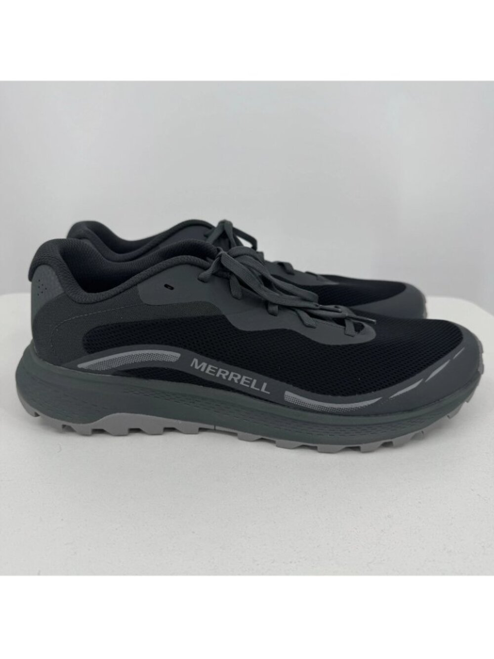 Merrell Men's Fly Strike 2 Low Trail Running Shoes Size 12 Gray/Black J068547